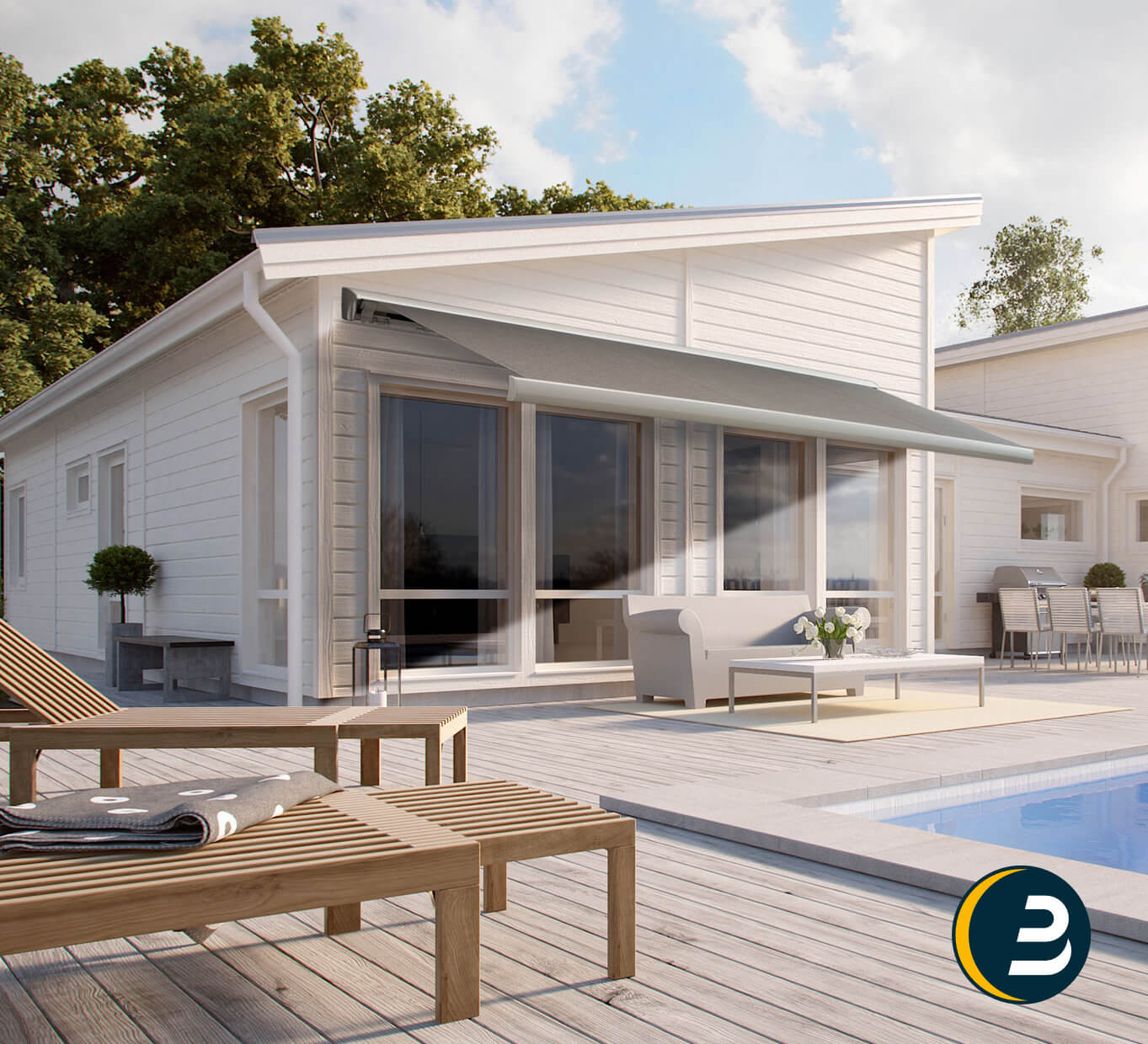 Bosman zonwering terras