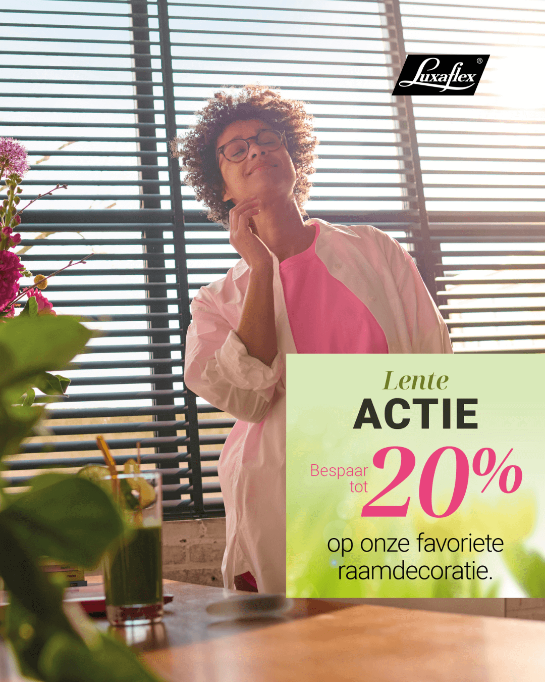Luxaflex Lente actie